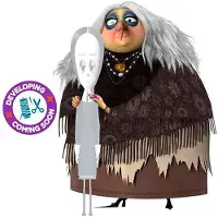 MOM Oma Addams Herrenkostüm Mit Kleid Maske Und Perücke