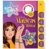 Super Girls Kreativ-set Zauberarmbänder Und Freundschaftsbuch