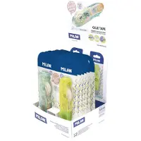 Milan Displaybox 12 Blister Klebeband New Look Serie 8.4x8 M