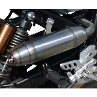 Gpr Exhaust Systems Deeptone Inox Fb Mondial Hps 125 16-17 Euro 4 03/2018 Homologierter Slip On Schalldämpfer