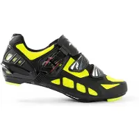 Massi Fahrradschuhe Nexus Krono Neon EU 44 mit Nylon Force II MTB Sohle und Millimeter Verschluss