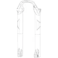 RockShox Boxxer C1 2019+ 27´´ Boost Ultimate Flask Tauchrohre