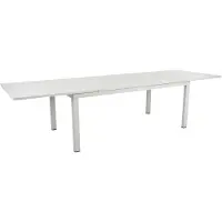 Brafab Lomma Ausziehtisch Aluminium 194-312x100x73 cm