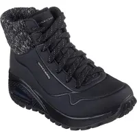 SKECHERS für Damen. 167988 Sneaker UNO Rugged Darling Days schwarz (37), Wohnung, Schnürsenkel, Reißverschluss, Lässig