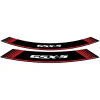 Puig 9442R Rim Strips Specials passend fuer SUZUKI GSX-S1000 Rot
