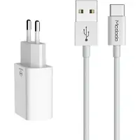 Mcdodo Eol Dual 2.4A Netzladegerät mit Usb-C Kabel 1M Ch-6721