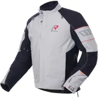 Rukka R-EX 2.0 Grau Wasserdichte Motorrad Textiljacke Größe 50