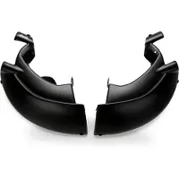 Puig Brake Cooler ZX-10R/KRT/RR/Perform., matt-schwarz ABS-Kunststoff