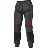 Held Street Rocket 4 Schwarz Rot Motorrad Lederhose Größe 56