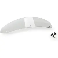 Puig Windschild Batwing SML Sport mit ABE für Harley Davidson Sportster 883 Iron XL883N, Honda CMX 500 Rebel, Indian Scout Classic, Yamaha XV950R, Kawasaki Vulcan S, Triumph Bonneville Speedmaster