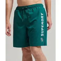 Superdry Code Applque 19inch Badeshorts