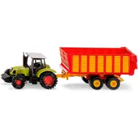 Siku Claas Traktor mit Silagewagen