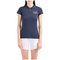 EA7 für Damen. 8NTF70_TJEMZ Polo Sport Ventus7 navy (L), Sportlich, Multisport, Polyamid, Kurzarm, Marine