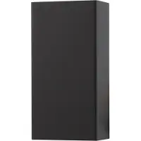 Masterlight Wandleuchte Metallico 2-flammig Stahl Schwarz 10x22x6cm