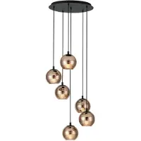 Eglo Hängelampe Lemorieta, dimmbar, messing / gold, für Wohn- / Esszimmer, Metall, Modern, Pendelleuchte