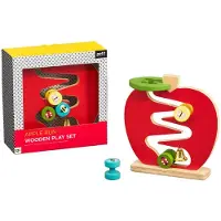 Petit Collage Apfelrennen Holzspielset