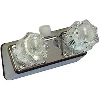 Lasalle Bristol Utopia Duscharmatur Durchsichtig 10.2 cm Durchsichtig 10.2 cm