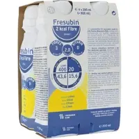 Fresenius Fresubin 2 kcal Fibre Trinknahrung Lemon 4X200 ml Lösung