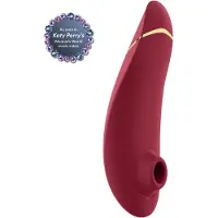 Womanizer Premium 2 - Luftwellen-Klitorisstimulator (Rot)