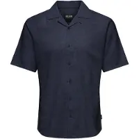 Only & Sons Hemd Caiden 22025116 Dunkelblau Slim Fit