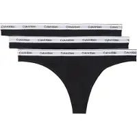 Calvin Klein Jeans Underwear String-Set 000QD5209E Schwarz 42
