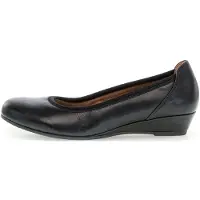 Gabor KRETA Ballerinas - Damen Halbschuhe - Slipper schwarz Freizeit NEU