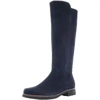 Gabor 74.679 Damenstiefel - elegante Stiefel blau NEU