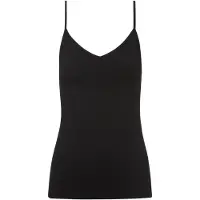 Mey Spaghetti Top Serie Comfort Cotton Schwarz | Größe XS