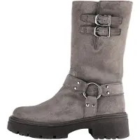 Gabor Stiefel 1.762, Rauleder, Grau, Damen