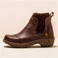 El naturalista für Damen. 2NE233120005_012 Stiefelette Ne23 Natural Grain Braun Braun (39), Leder, 3 bis 5 cm, Keine, Lässig