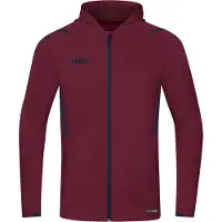 Jako Challenge Kapuzenjacke Kinder - Maroon / Marine