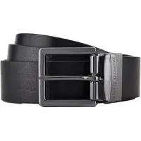 Armani Exchange für Herren. 951000CC51243420 Schwarzer Ledergürtel (40), Lässig, Klassisch