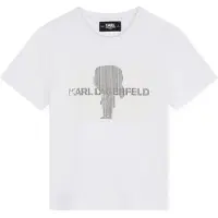 Karl Lagerfeld Kids T-Shirt Z30239 D Weiß Regular Fit 172