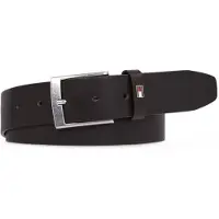 Tommy Hilfiger für Herren. AM0AM13126 Brauner Ledergürtel (105 cm), Lässig, Klassisch