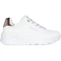 SKECHERS Uno Lite White Leather / Grey Größe EU 33