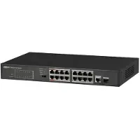 Dahua Technology PFS3117-16ET-135, Unmanaged, L2, Fast Ethernet (10/100), Vollduplex, Power over Ethernet (PoE)