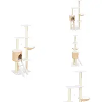 vidaXL Katzen-Kratzbaum Sisal Seegras - Kratzbäume