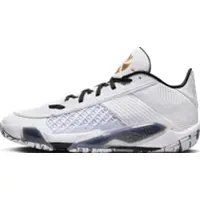 Nike Air Jordan 38 XXXVIII Low Basketballschuh "White Metallic Gold Black" Weiß/Schwarz, Größe: 39