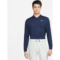 Nike Dri-FIT Victory Langarm-Golf-Poloshirt für Herren - Blau |Größe S