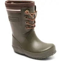 Bisgaard Gummistiefel Lace Thermo Kinder Green-Schuhgröße 29