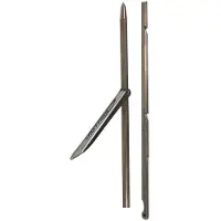Epsealon Sandvik Tahitian 6´ Single Barb 25 Mm Speerschaft