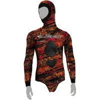 Epsealon Fusion Speerfischjacke 5 Mm Rot XS Herren Rot XS