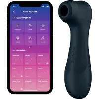 Satisfyer Pro2 Gen3 - App-gesteuerter Druckwellen‑Vibrator für die Klitoris (dunkelgrau)