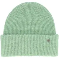 Eisglut Toffy Alpaka Beanie in grün, Größe Einheitsgröße