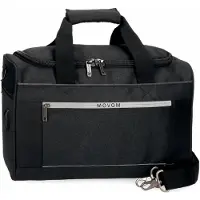 Joumma Bags Reisetasche MOVOM Trimmed Schwarz, 40x20x25cm, 5173722