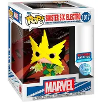 Funko POP! Electro Marvel Sinister Six Exklusivfigur Durchsichtig Kinder Durchsichtig One Size