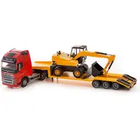 Emek Volvo Fahrzeuge Tieflader & Bagger, Rot