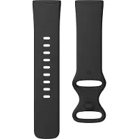 Fitbit Versa 3/ Sense Infinitiy Band S Smartwatch, Farbe:Schwarz