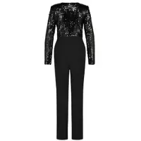 Ibana Damen Jumpsuits Ophelia - Zwart - Größe 34
