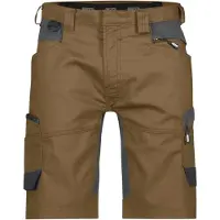 Dassy Stretch-Shorts Axis lehmbraun/anthrazitgrau, Gr.52